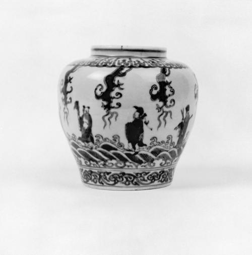 Jar with the Eight Immortals
