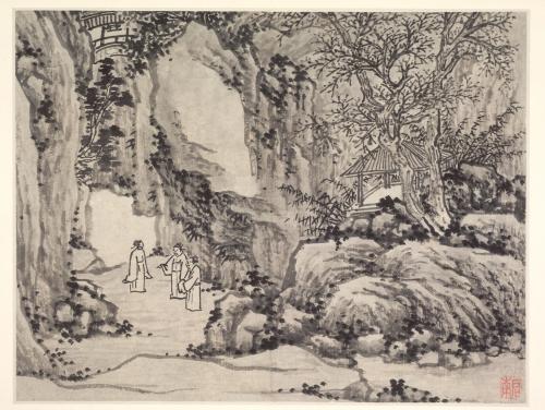 Twelve Views of Tiger Hill, Suzhou: The Sword Spring, Tiger Hill