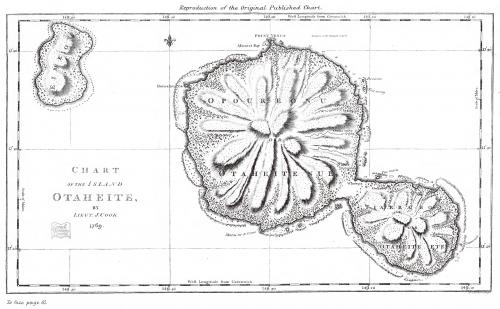 Captain Cook's journal during his first voyage round the word, made in H.M. bark "Endeavour" 1768-71_plate