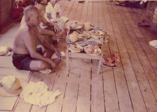 山口修在帛琉男子聚會所(1965-1966)
