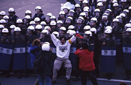 2000臺灣總統選舉 - 國民黨 - 319抗議事件