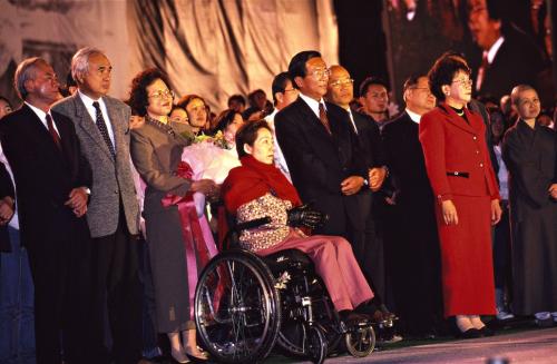 2000臺灣總統選舉 - 選前之夜 - 民進黨 - 陳水扁、呂秀蓮