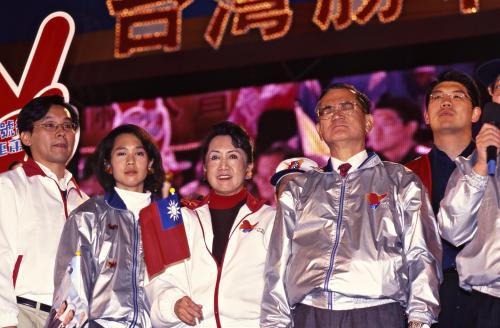 2000臺灣總統選舉 - 選前之夜 - 國民黨 - 連戰、蕭萬長