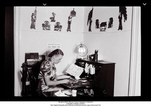 Consul Warner in his study