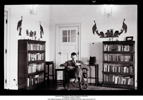 Consul Warner in his study