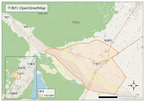 干城村-OpenStreetMap