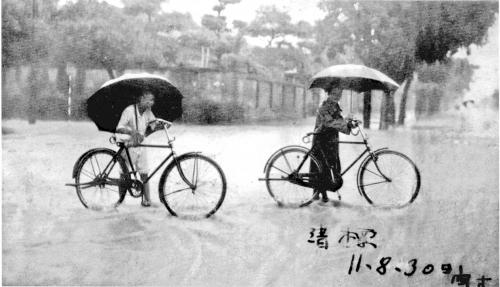 臺中柳町道路淹水