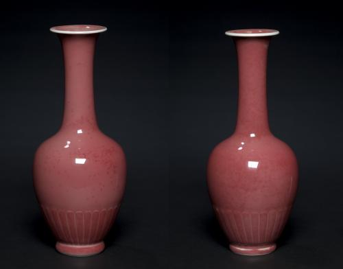 Pair of Lotus Petal Vases