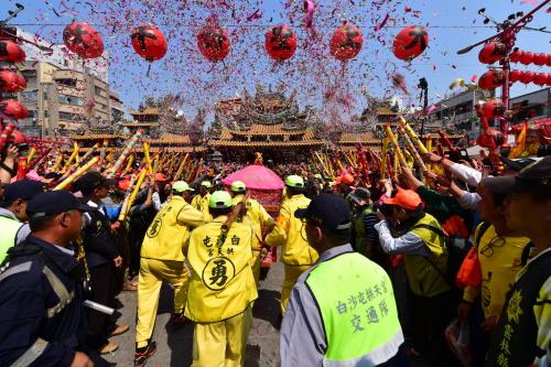 白沙屯媽祖_白沙屯媽到北港