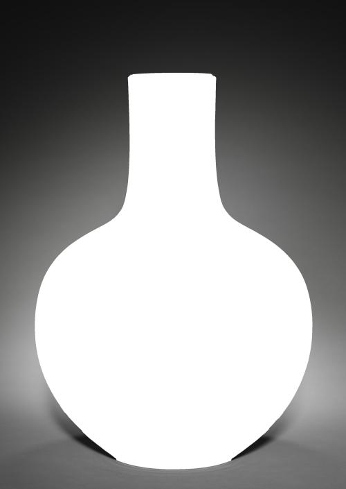 Blue Bottle Vase