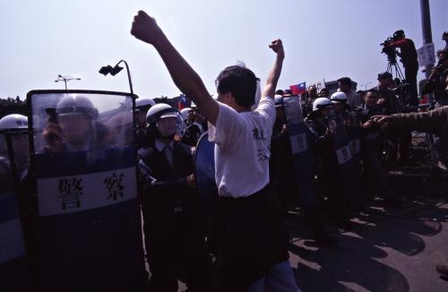 2000臺灣總統選舉 - 國民黨 - 319抗議事件