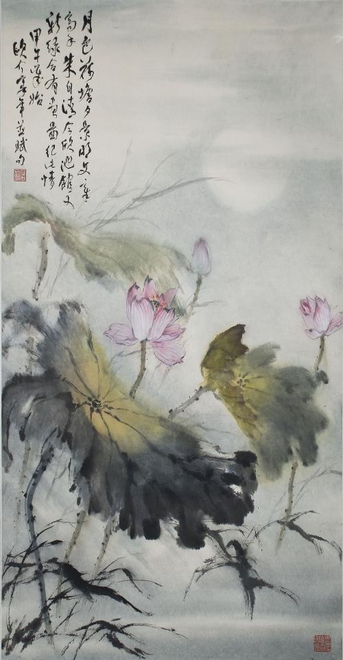 荷塘月色 | Moonlight Over The Lotus Pond