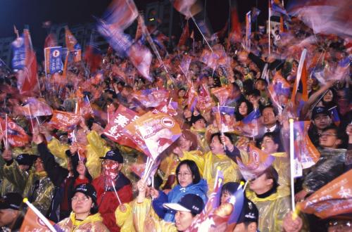 2000臺灣總統選舉 - 選前之夜 - 無黨籍 - 宋楚瑜、張昭雄