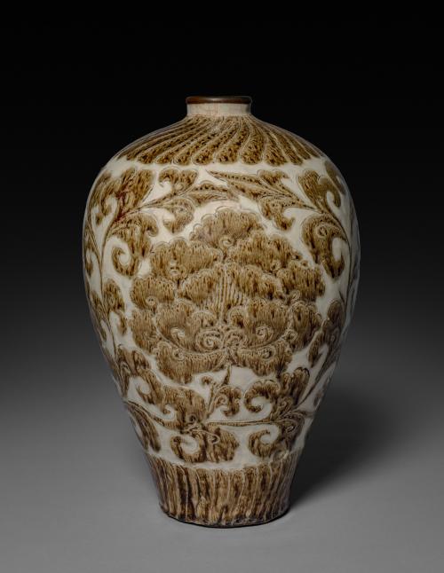 Meiping Vase:  Cizhou Ware