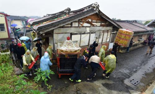 東山碧軒寺迎佛祖暨遶境_東山正二媽出巡十八重溪_二重溪