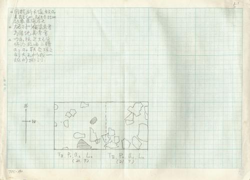 大坌坑遺址田野手稿
