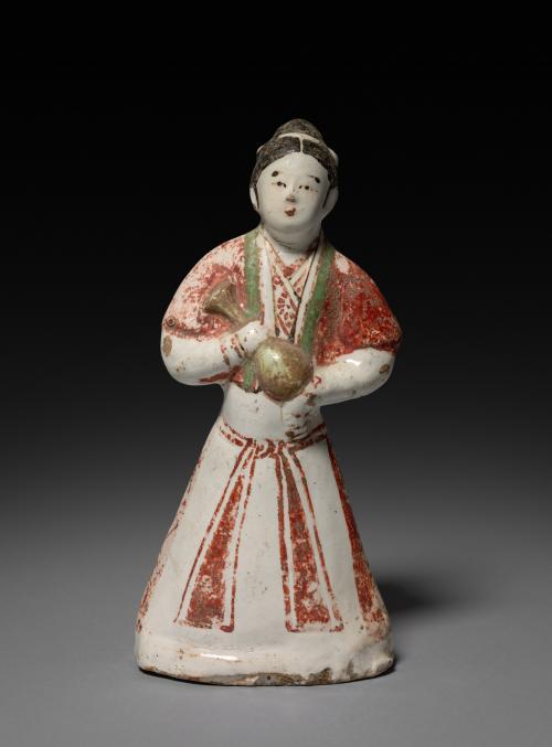 Lady Holding a Vase: Cizhou ware