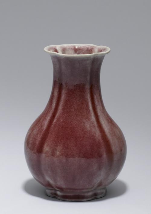 Vase with Foliated Sections