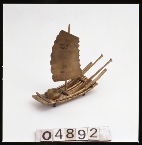 竹筏模型