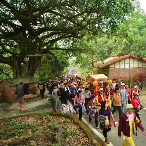 東山碧軒寺迎佛祖暨遶境_東山迎佛祖上山_白河