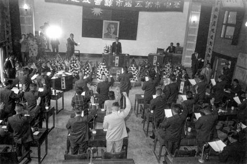 第五屆臺中市議會成立大會暨正副議長選舉