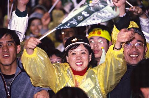 2000臺灣總統選舉 - 選前之夜 - 民進黨 - 陳水扁、呂秀蓮