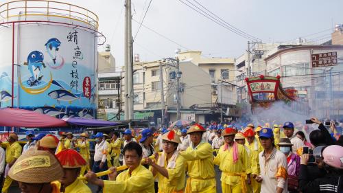 東港迎王平安祭典_王船遶境2