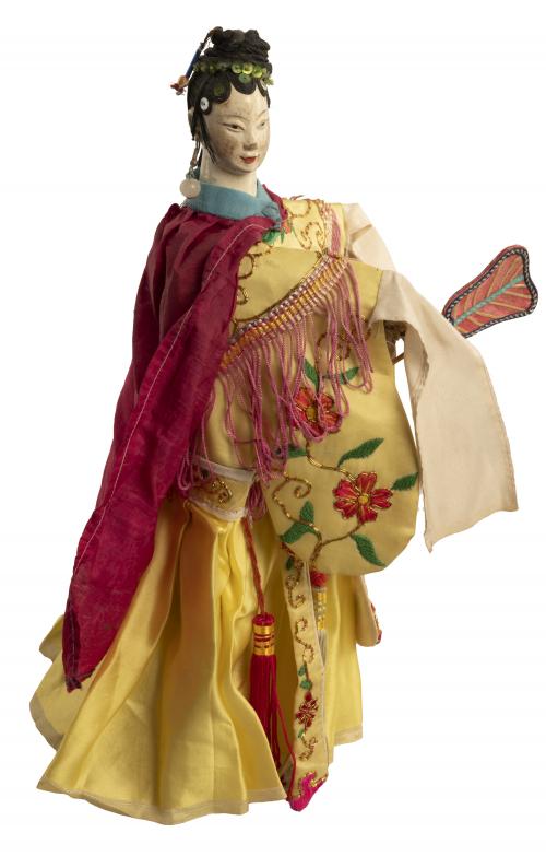 傳統布袋戲偶-鐵扇公主