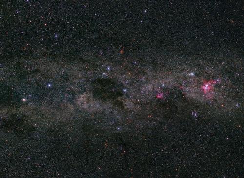 Southern Cross and Milky Way