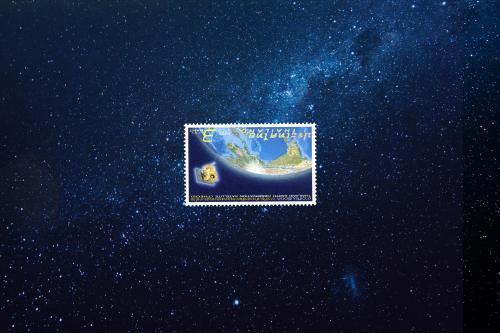 泰國的地球觀測衛星郵票