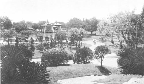 臺中公園風景明信片