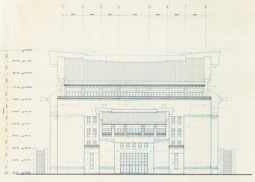 圖書館建築設計圖