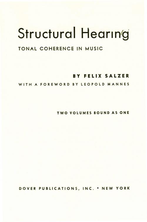 沙瑟《音樂構成的聽覺原理──音樂中的調性邏輯》書影