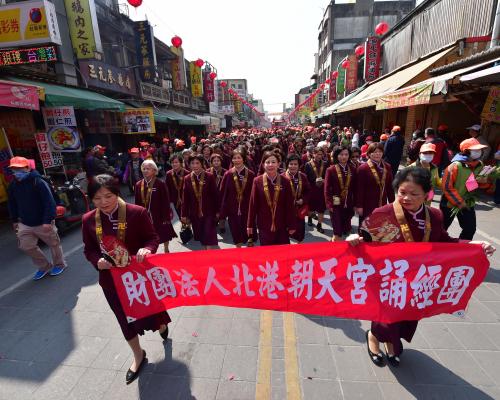 白沙屯媽祖_白沙屯媽到北港