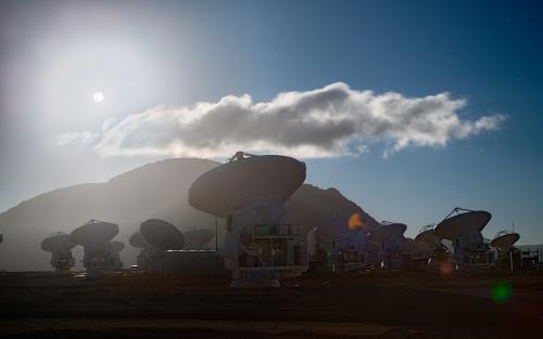 ALMA and Super Moon