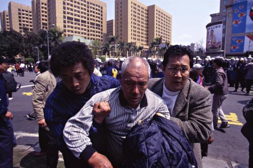 2000臺灣總統選舉 - 國民黨 - 319抗議事件