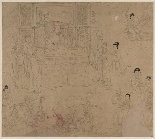 Album of Daoist and Buddhist Themes: Kings of Hells: Leaf 28