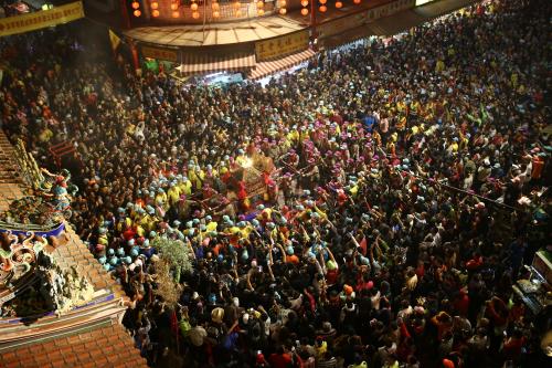 大甲媽祖遶境進香第3天_大甲媽祖抵新港奉天宮