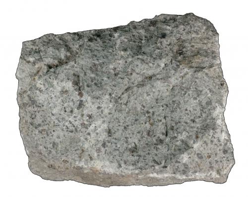 安山岩一般為淺灰色，並具有黑或白色的斑晶