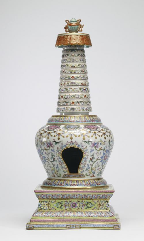 Model of a Buddhist Stupa