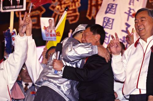 2000臺灣總統選舉 - 選前之夜 - 國民黨 - 連戰、蕭萬長