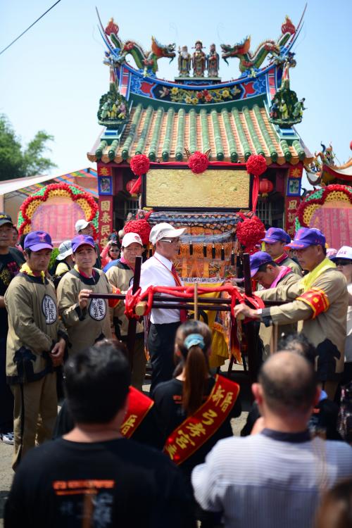 大甲媽祖遶境進香_停駕西螺弓孝宮