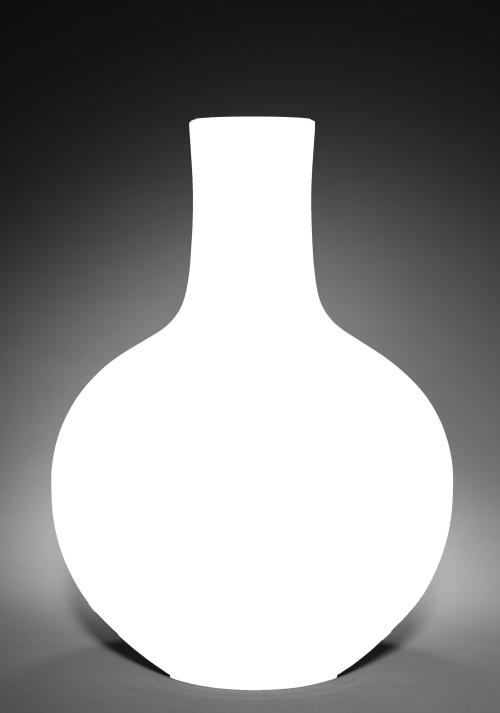Blue Bottle Vase