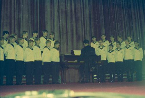 1973年12月27日維也納兒童合唱團於國父紀念館大會堂演出