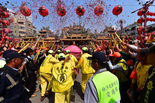 白沙屯媽祖_白沙屯媽到北港