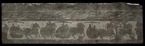 Funerary Relief with Chariot Procession