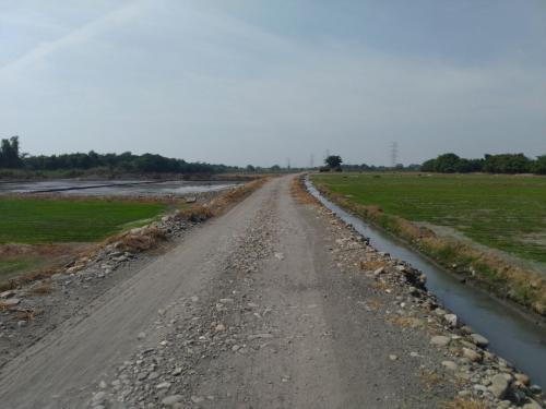 下水埔堤防堤外道路與河川地