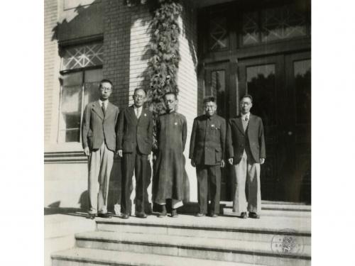 1945年　本院南京接收人員與日本管理人員