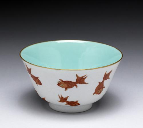 Bowl with Design of Fish