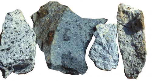 安山岩可以經歷不同換質作用